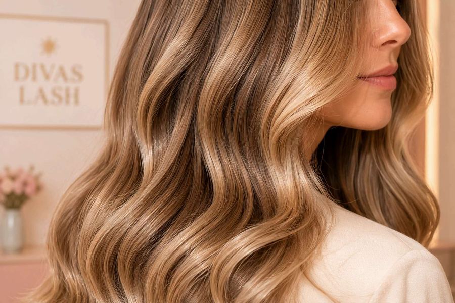 Color profesional: resultado en cabello con matices cálidos